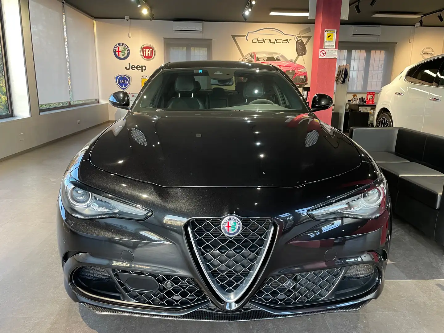 Alfa Romeo Giulia Giulia 2.9 V6 Quadrifoglio 510cv auto Nero - 2