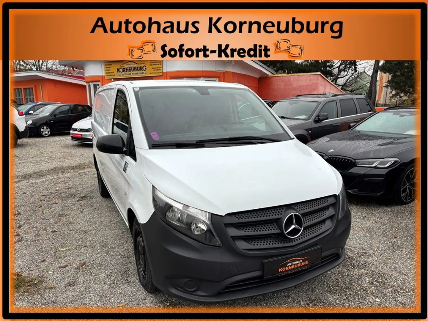Mercedes-Benz Vito 111 CDI lang *1.Besitz*Klima*Sortimo-Kasten* Weiß - 1