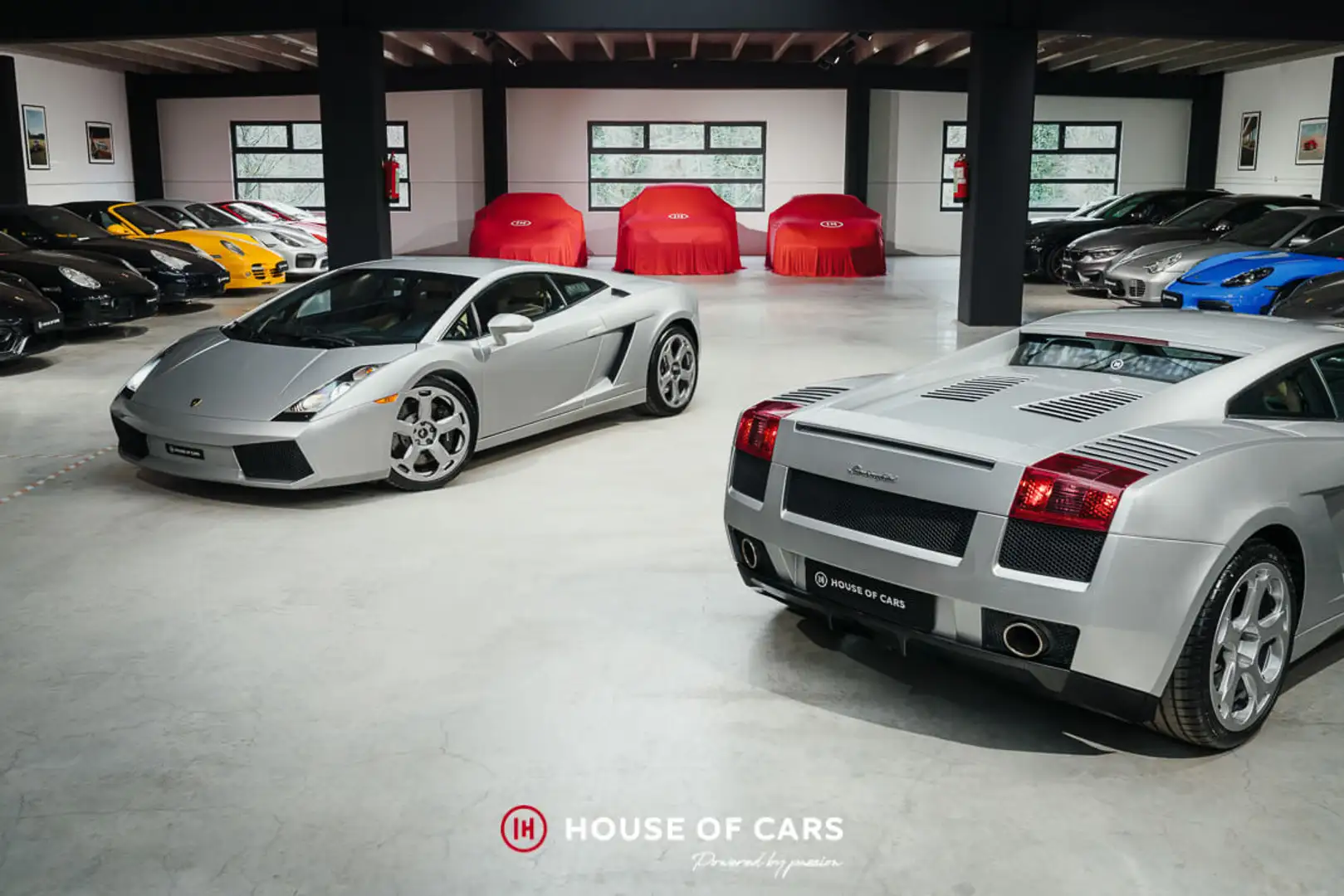 Lamborghini Gallardo 5.0 V10 E-gear - Just serviced - Thalasso Grey Silber - 1