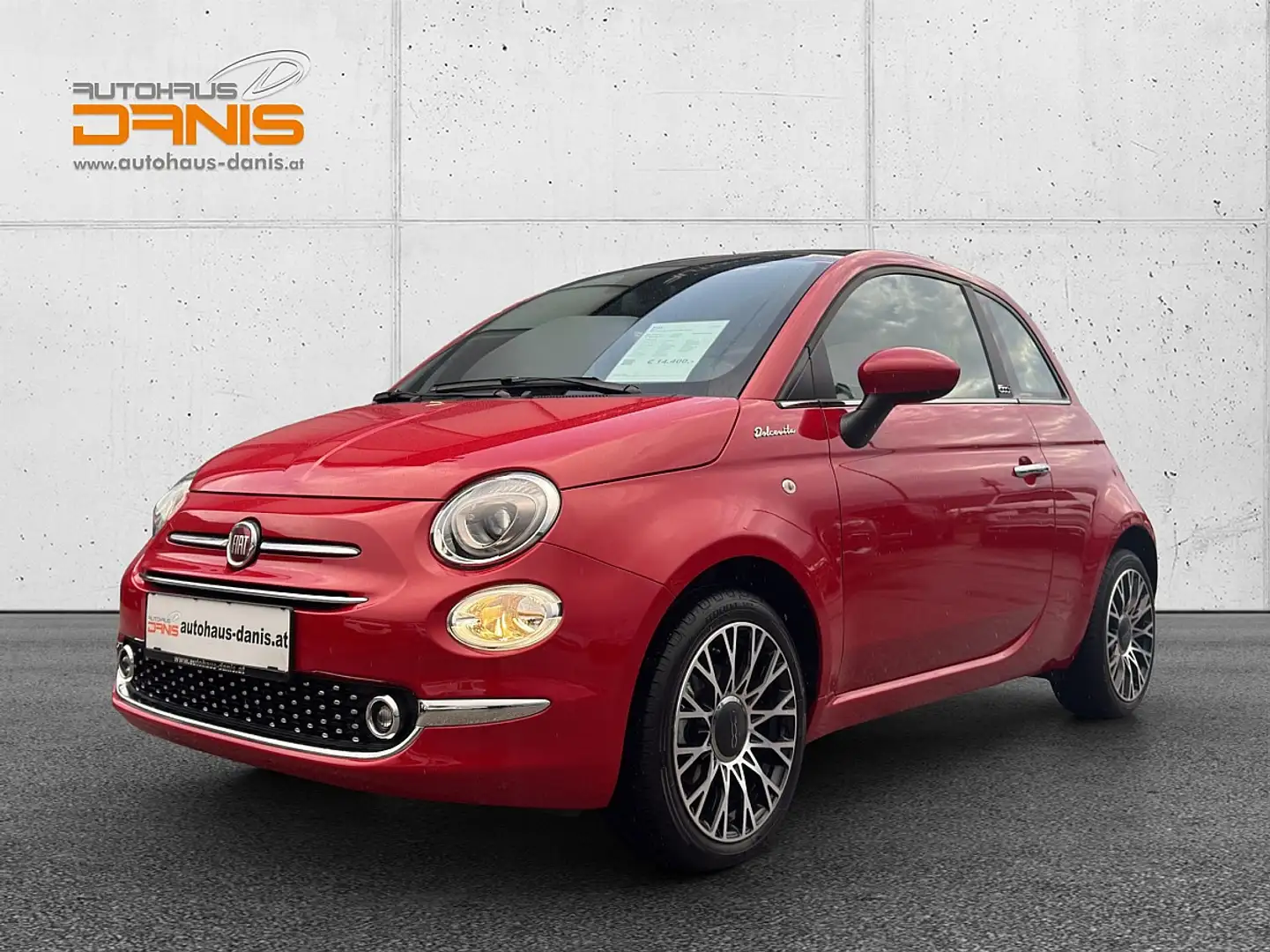 Fiat 500C Fire70 Dolcevita Plus-Neuwertig!!! Rot - 2