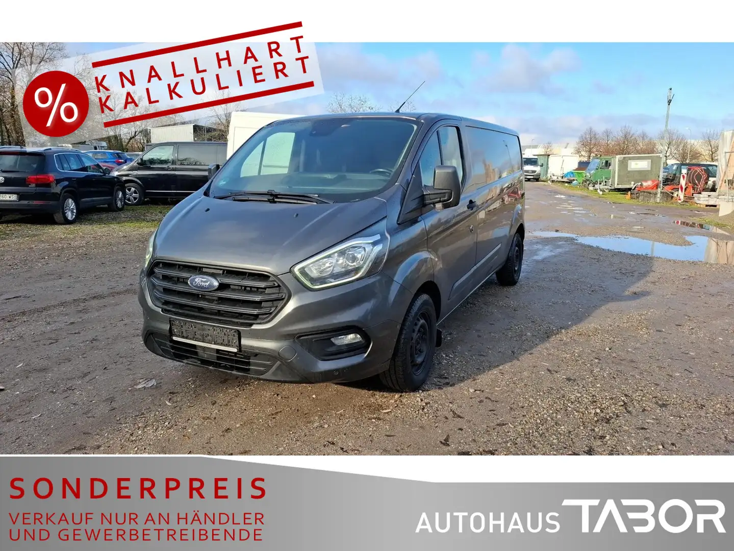Ford Transit Custom Custom 2.0 TDCi 320 L2 Trend Klima PDC Grau - 1