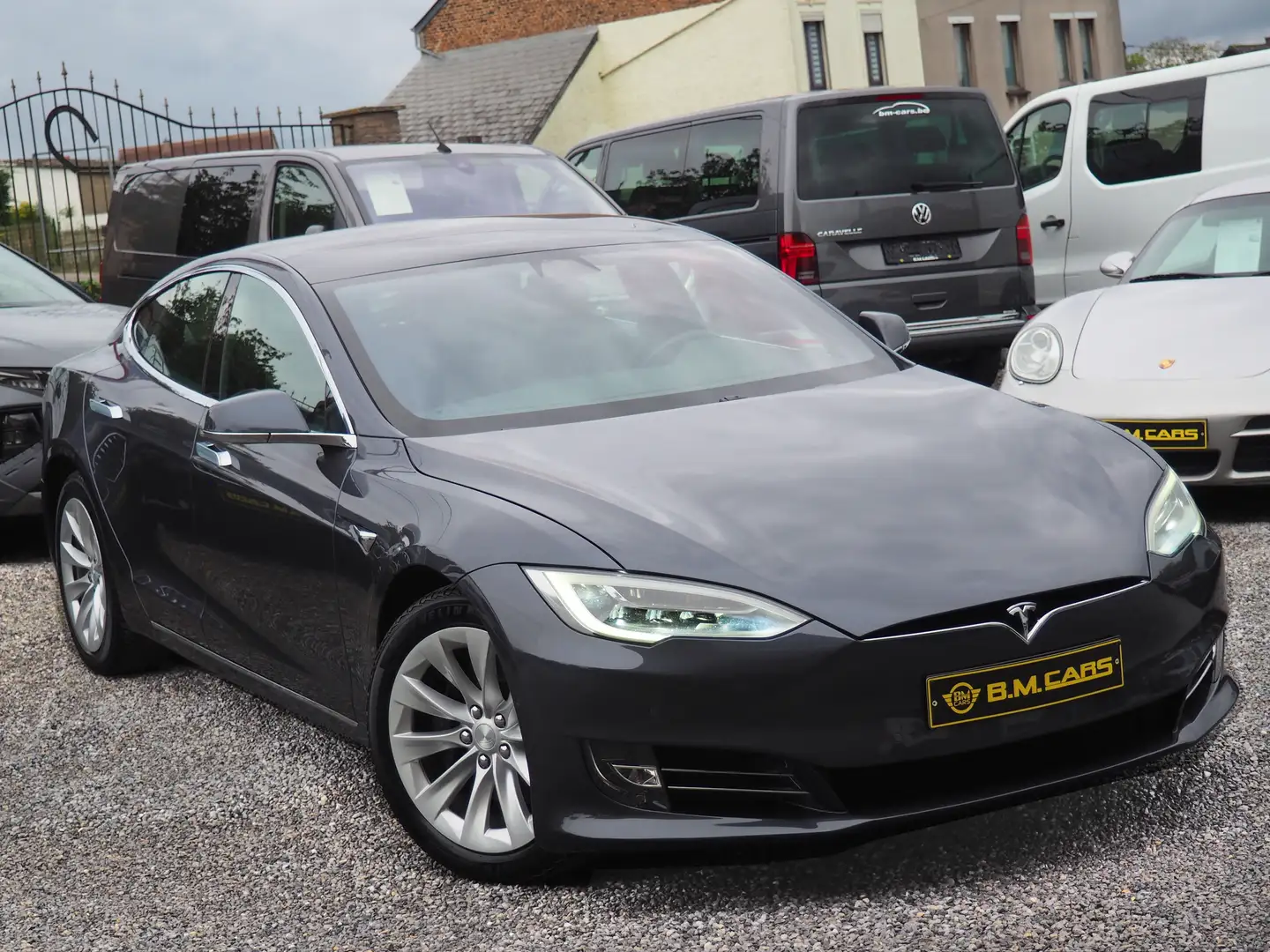 Tesla Model S 75D ✅DUAL MOTOR✅ENHACED A.P-AIR SUSPENSION-TVA Gris - 2