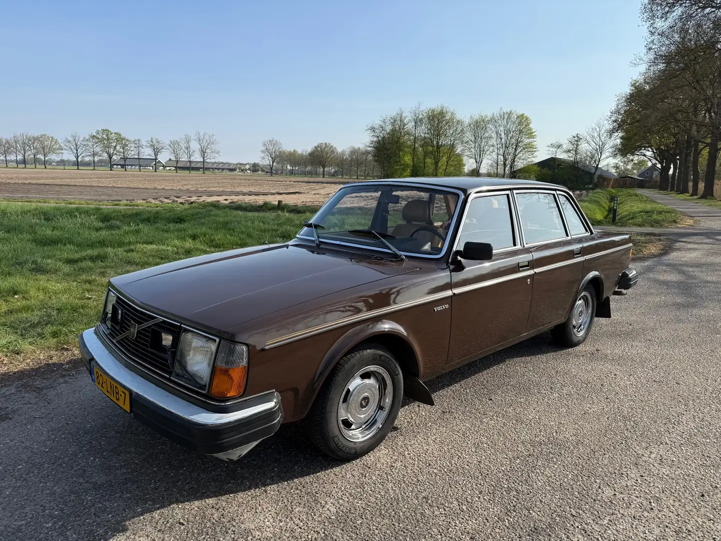 Volvo 244 2.1 DL USA jubileum editie Коричневий - 2