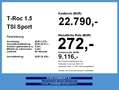 Volkswagen T-Roc 1.5 TSI Sport *ACC*LED*Sitzh.*Kamera*LM* Blanc - thumbnail 4