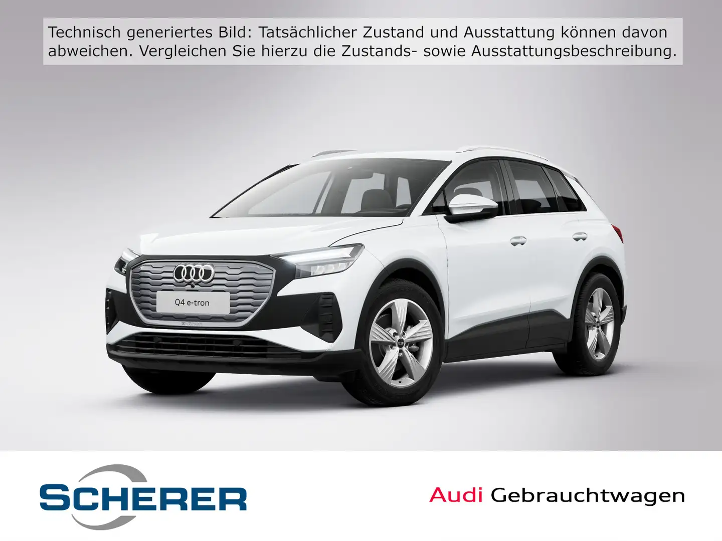 Audi Q4 e-tron 35 e-tron 125 kW Weiß - 1
