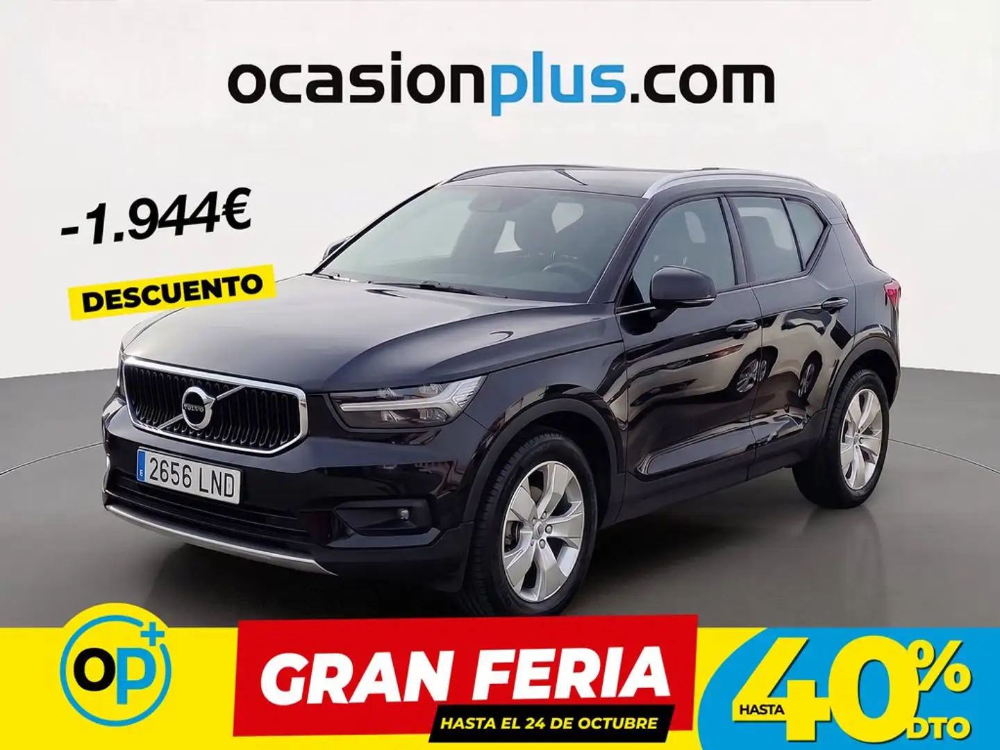 Volvo XC40 T3 Momentum Pro Aut. Negro - 1