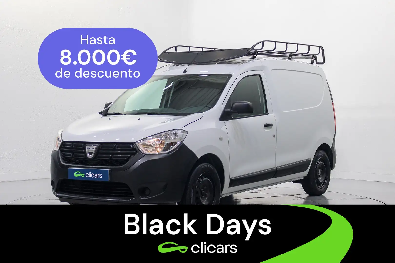 Dacia Dokker Comercial Van 1.6 GLP Essential 75kW Blanc - 1