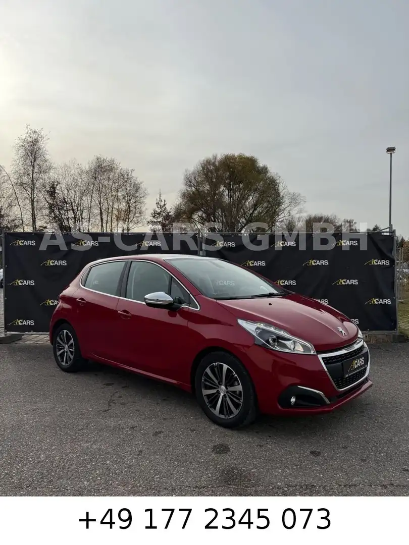 Peugeot 208 Allure *PANO*KAMERA*TEMPOMAT*TÜV/HU NEU* Rot - 1