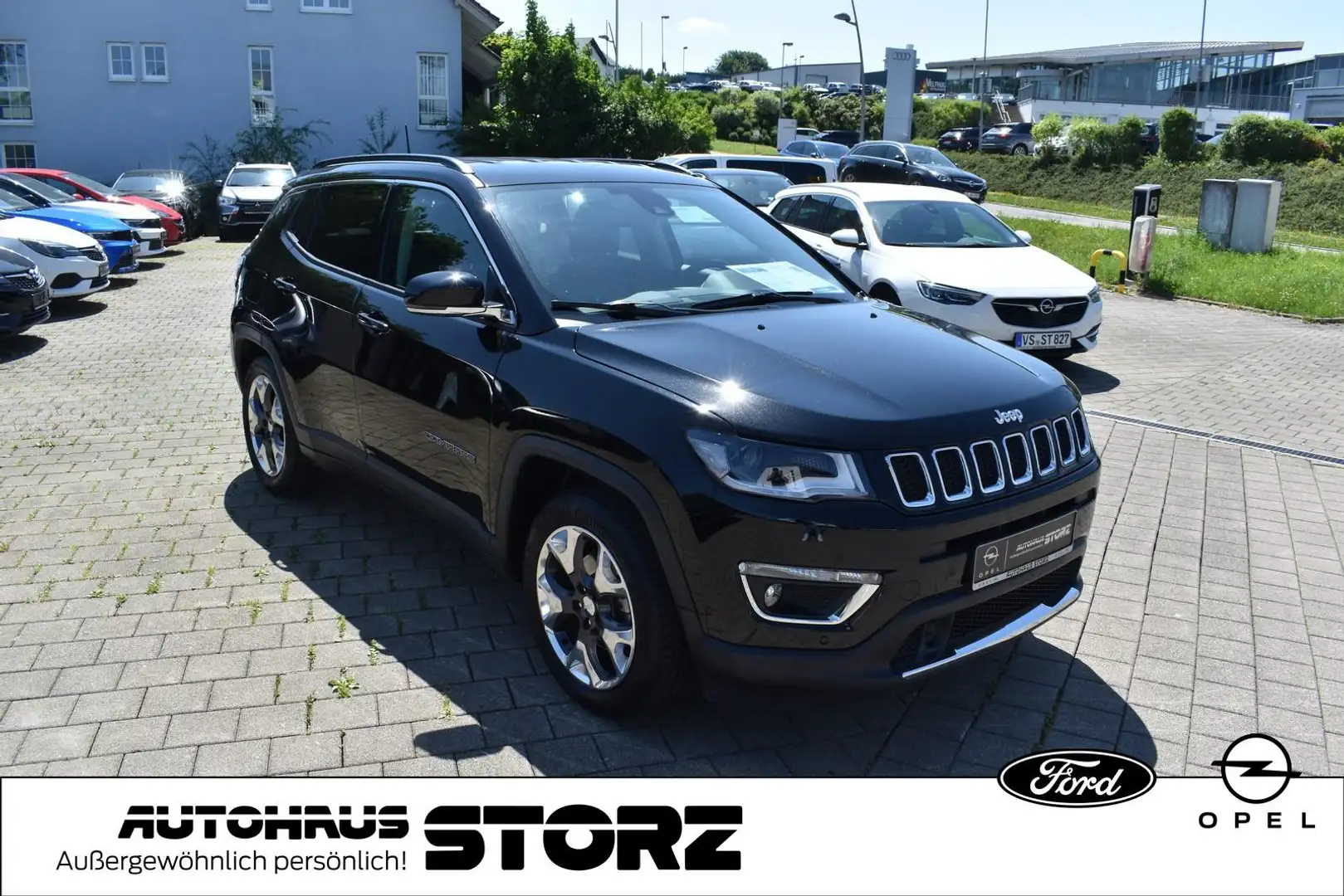 Jeep Compass Limited FWD |ACC|8-FACH|WINTER-PAKET|BI-XENON|KAME Schwarz - 2
