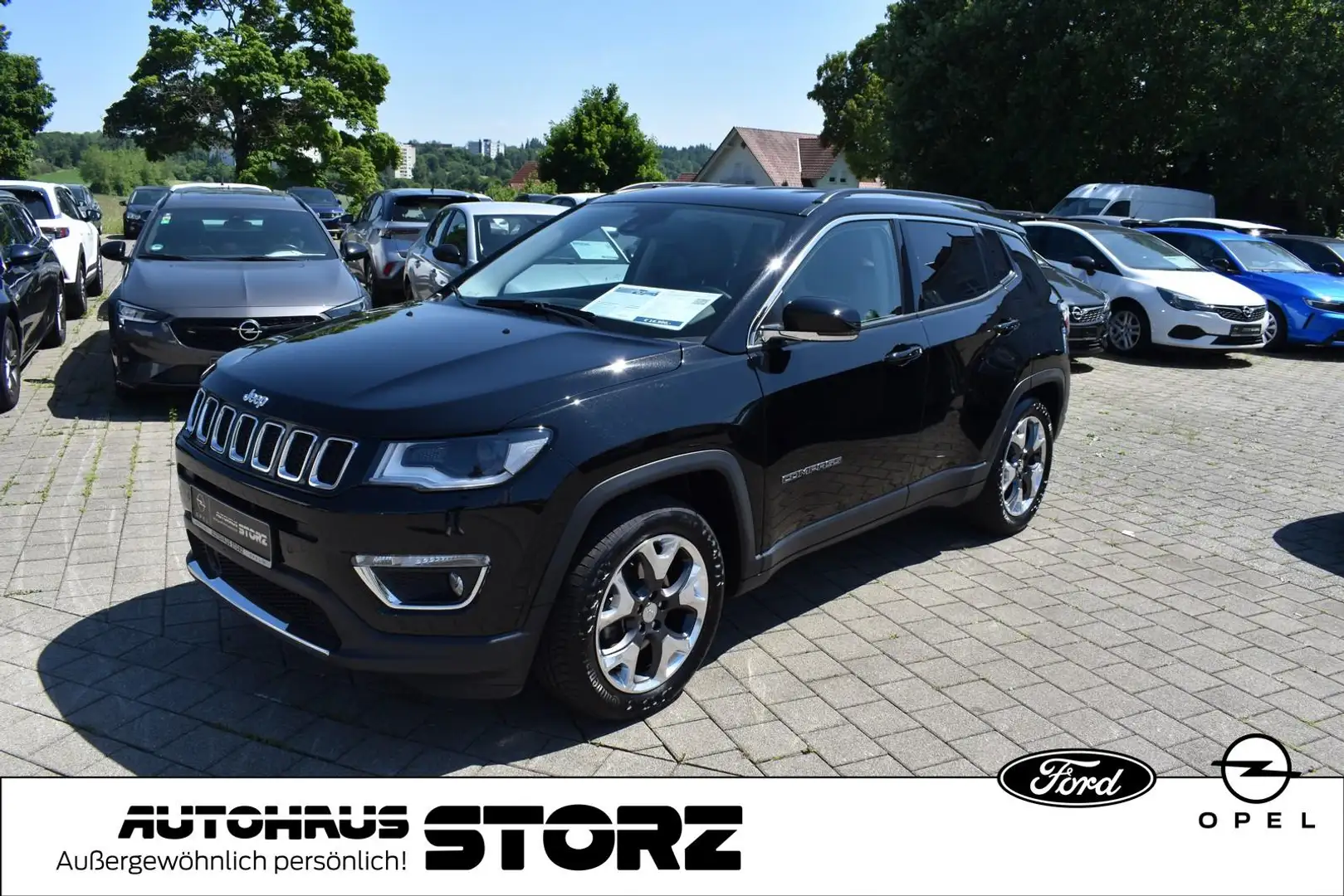 Jeep Compass Limited FWD |ACC|8-FACH|WINTER-PAKET|BI-XENON|KAME Schwarz - 1