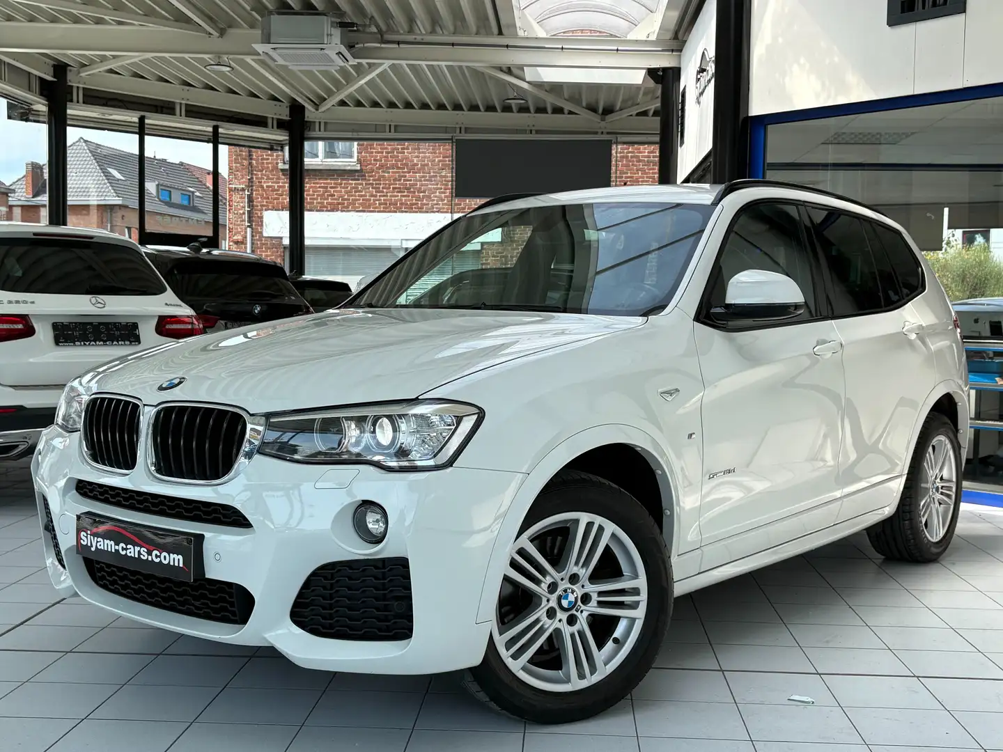 BMW X3 X3 2.0 dA sDrive18 *PACK M*XENON*CUIR*GPS*CAMERA* Wit - 1