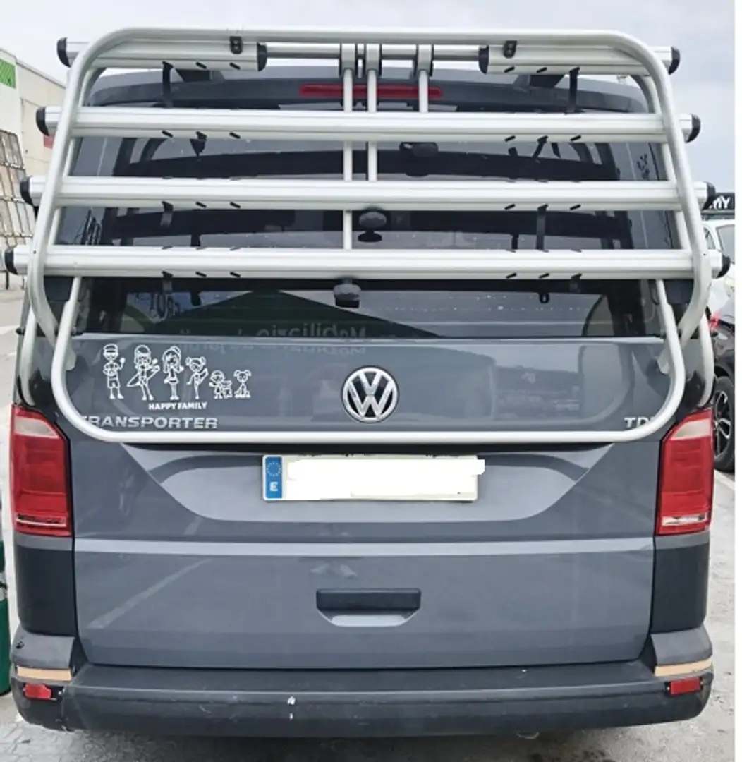Volkswagen T6 Transporter KOMBI LARGO Gris - 2