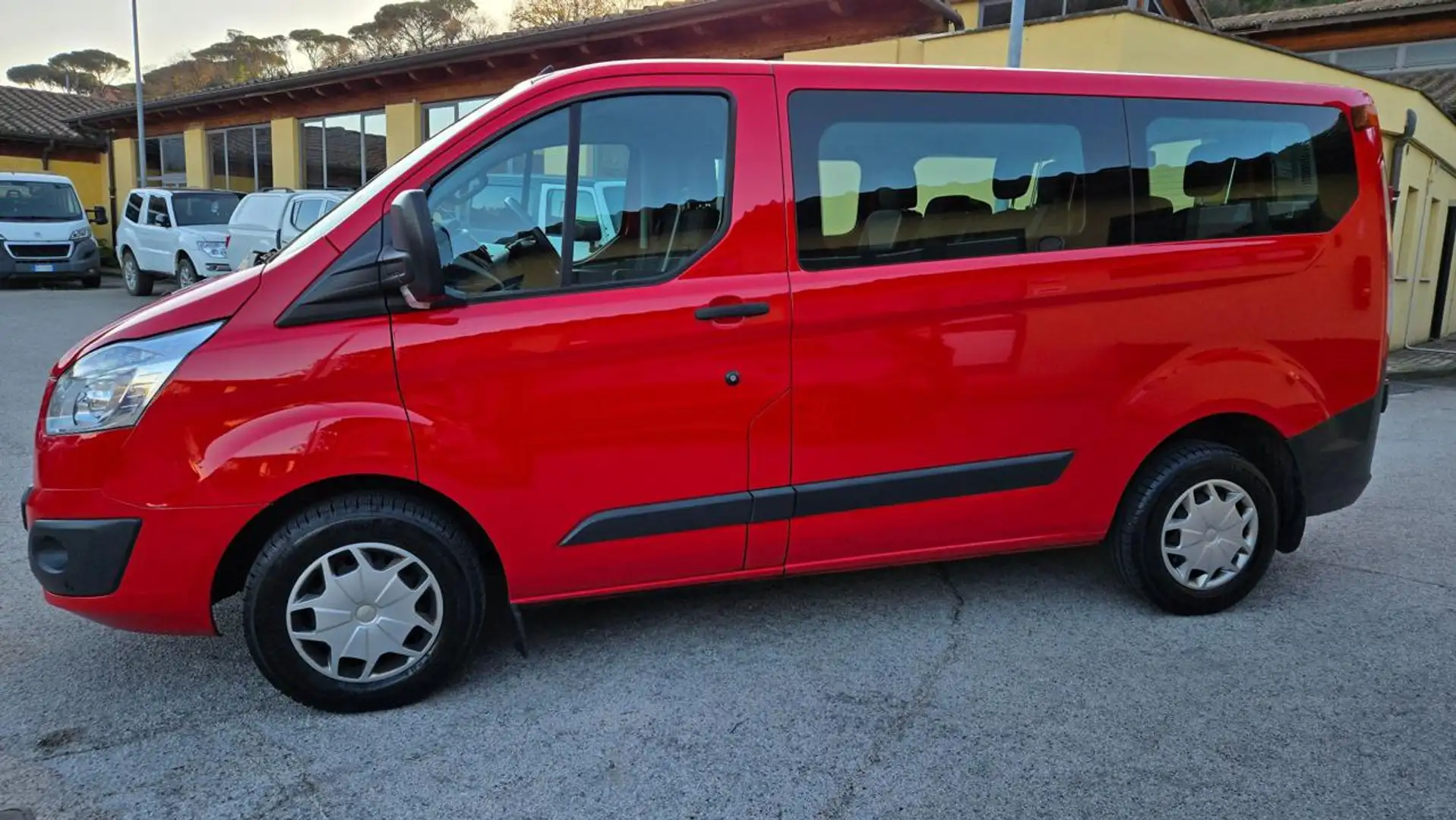 Ford Transit Custom 310 2.0 TDCi 9 POSTI 2 CLIMA IVA ESPOSTA COMPRESA Rosso - 1