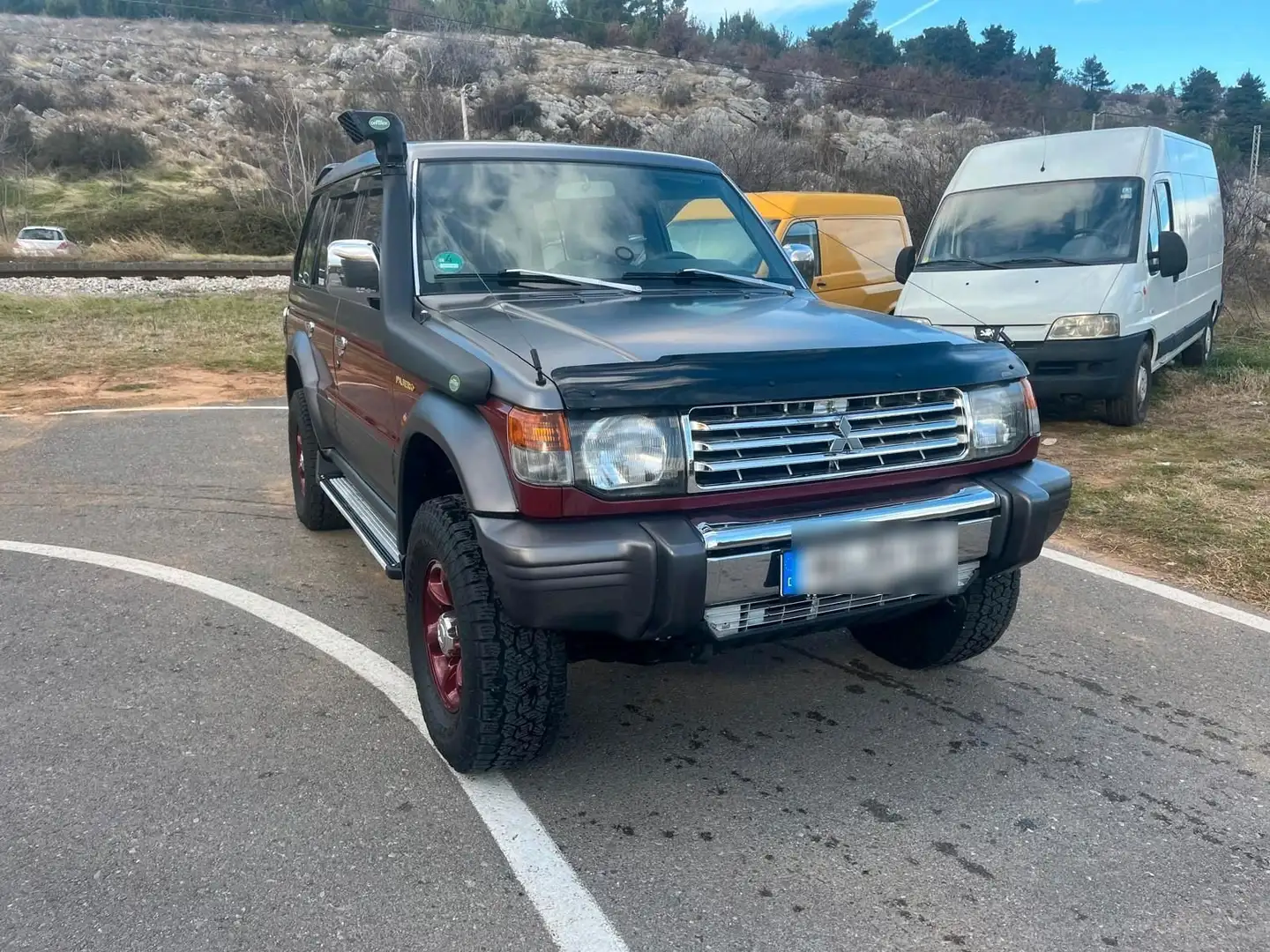 Mitsubishi Pajero Pajero 2.5 TDI V20 Gri - 1