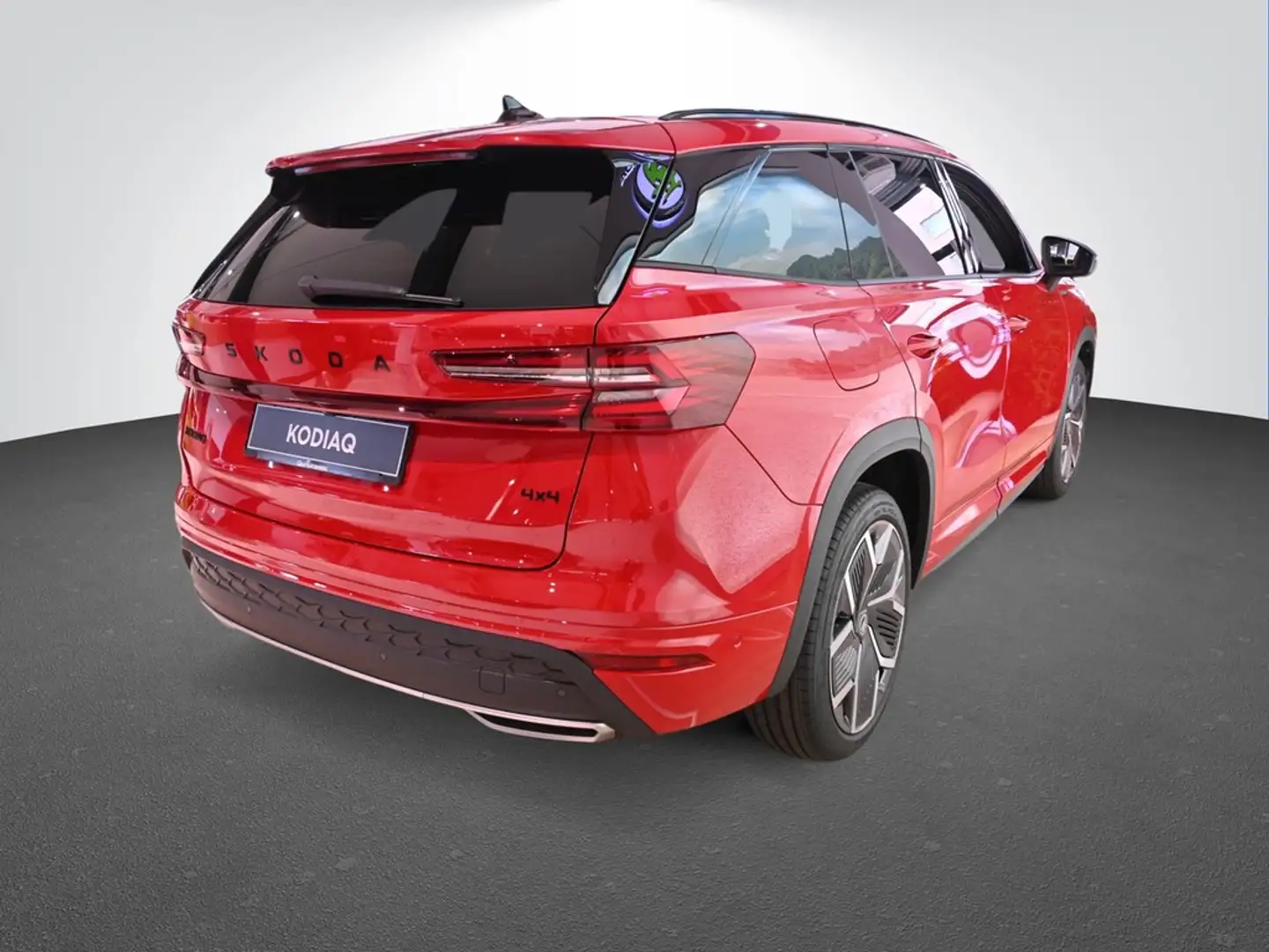 Skoda Kodiaq NEU" 2,0 TDI DSG 4x4 Sportline Panoramadach / 4... Rot - 2