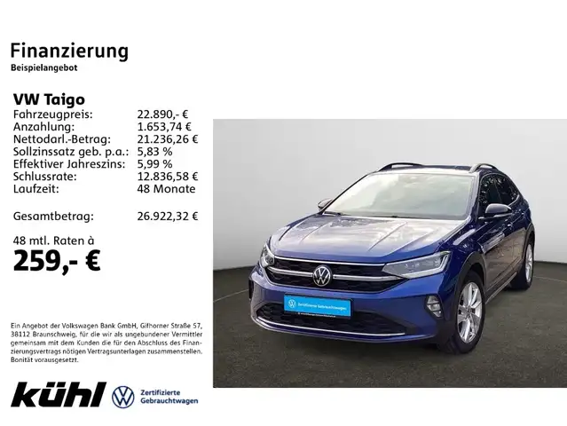 Volkswagen Taigo 1.0 TSI DSG Move Navi,Kamera,LM17