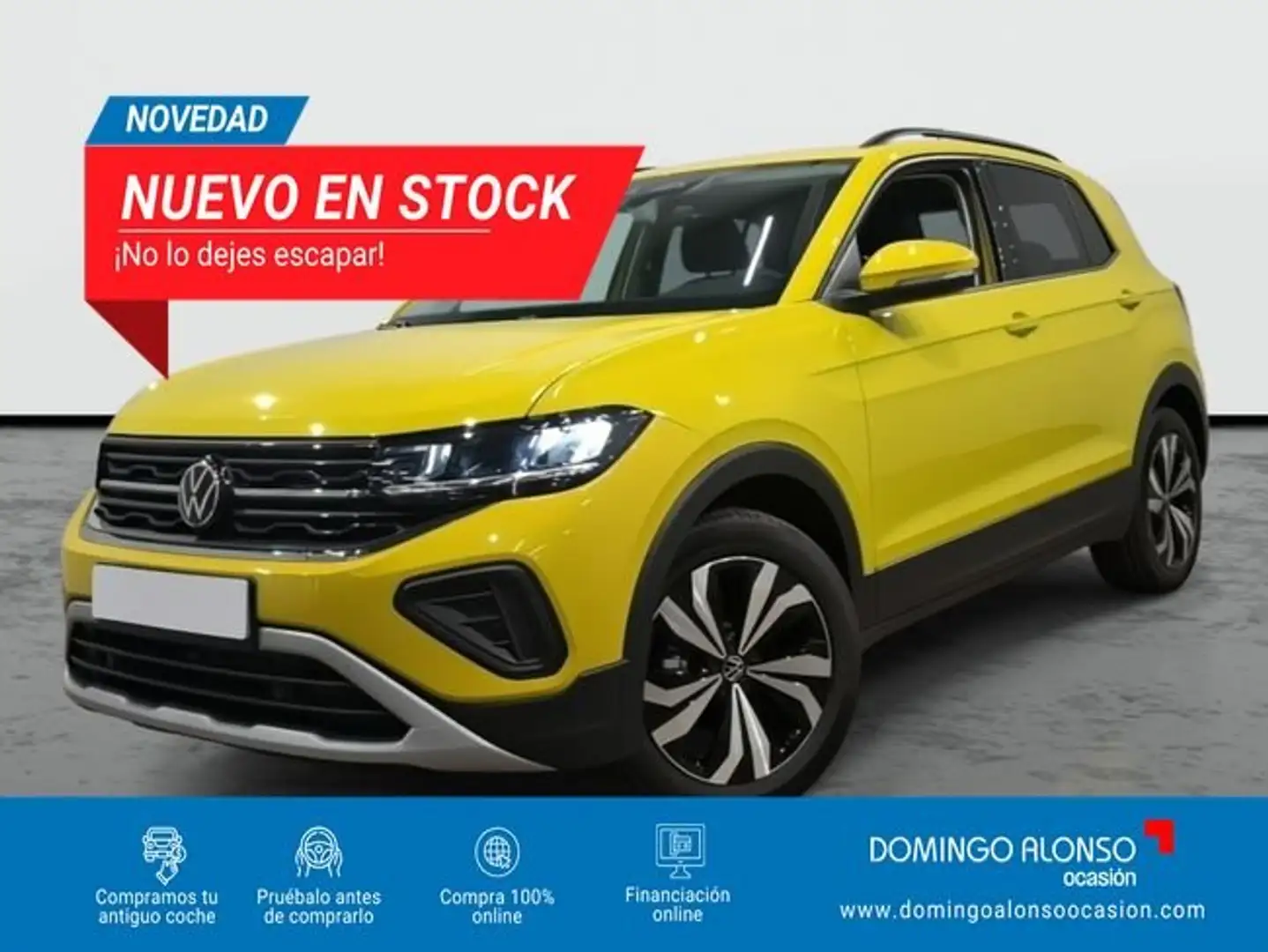 Volkswagen T-Cross 1.0 TSI Más 70kW Amarillo - 1