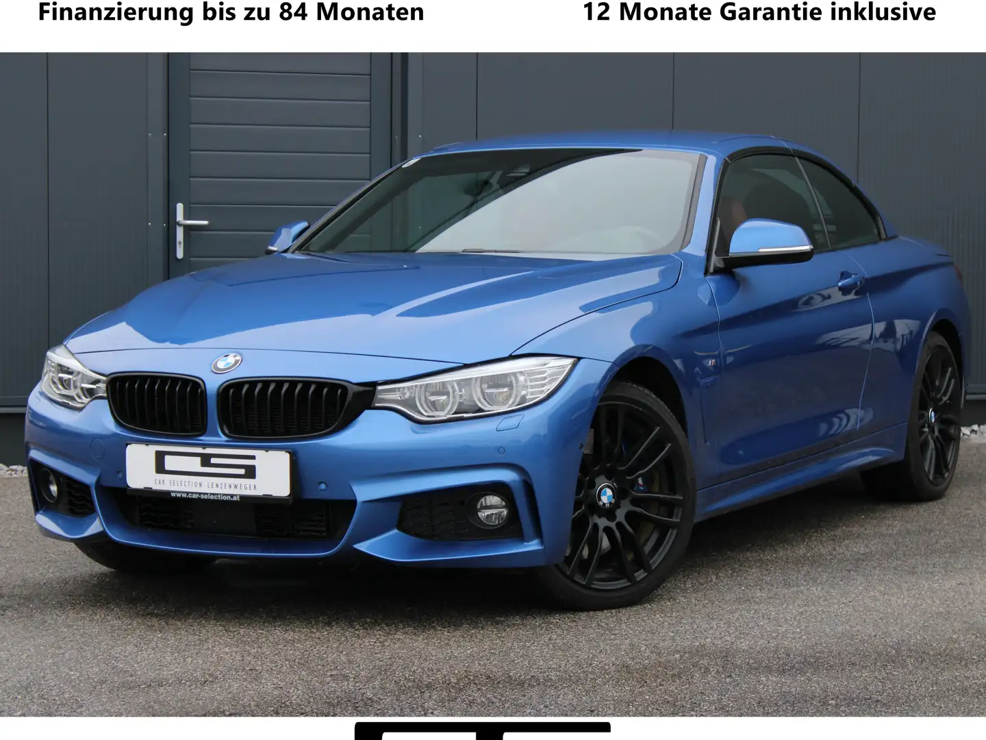 BMW 435 d xDrive Cabrio M Sport Aut.*Einzelstück* Bleu - 1