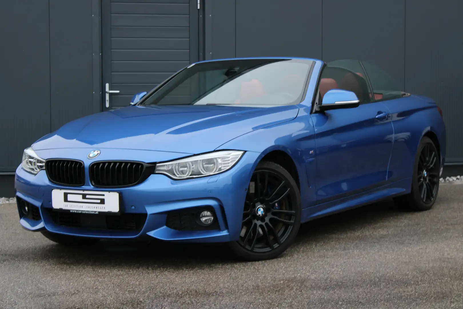 BMW 435 d xDrive Cabrio M Sport Aut.*Einzelstück* Bleu - 2