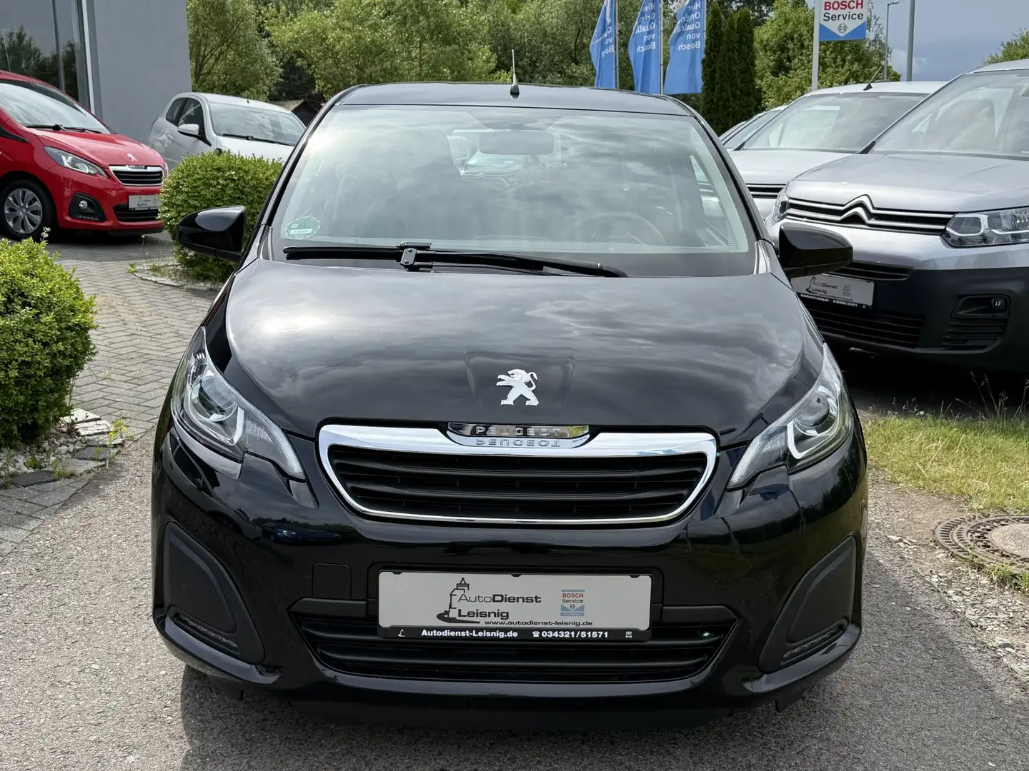 Peugeot 108 1.0 VTi 72 5trg. Active Klima Allwetter 1.Hand Schwarz - 1