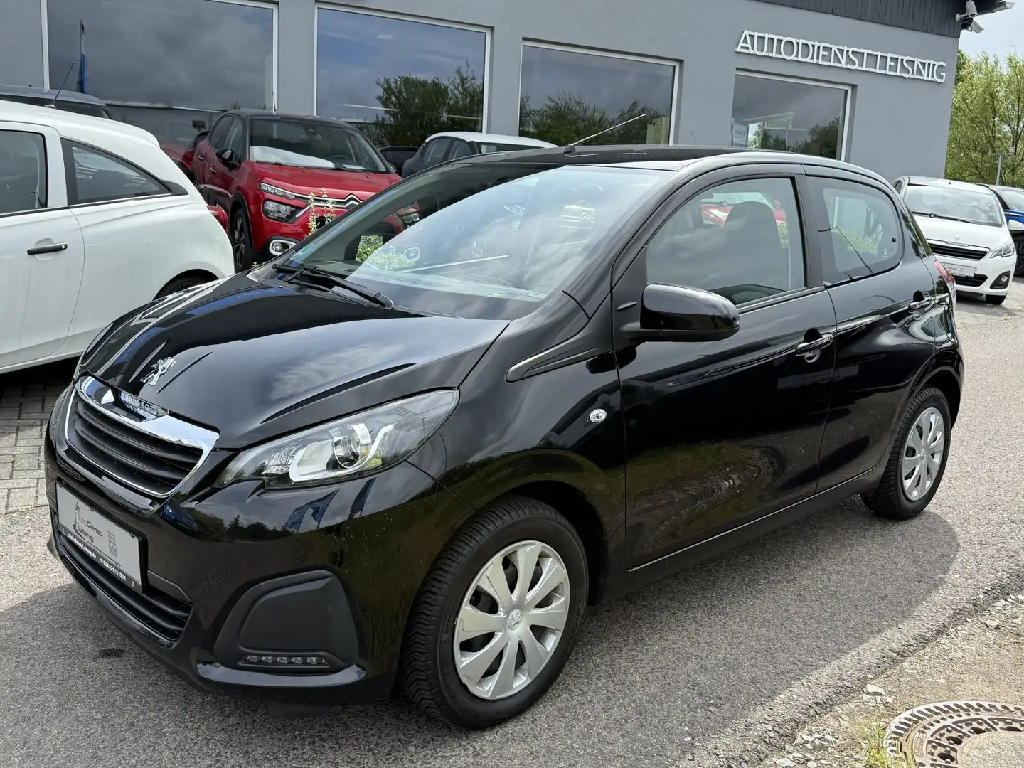 Peugeot 108 1.0 VTi 72 5trg. Active Klima Allwetter 1.Hand Schwarz - 2