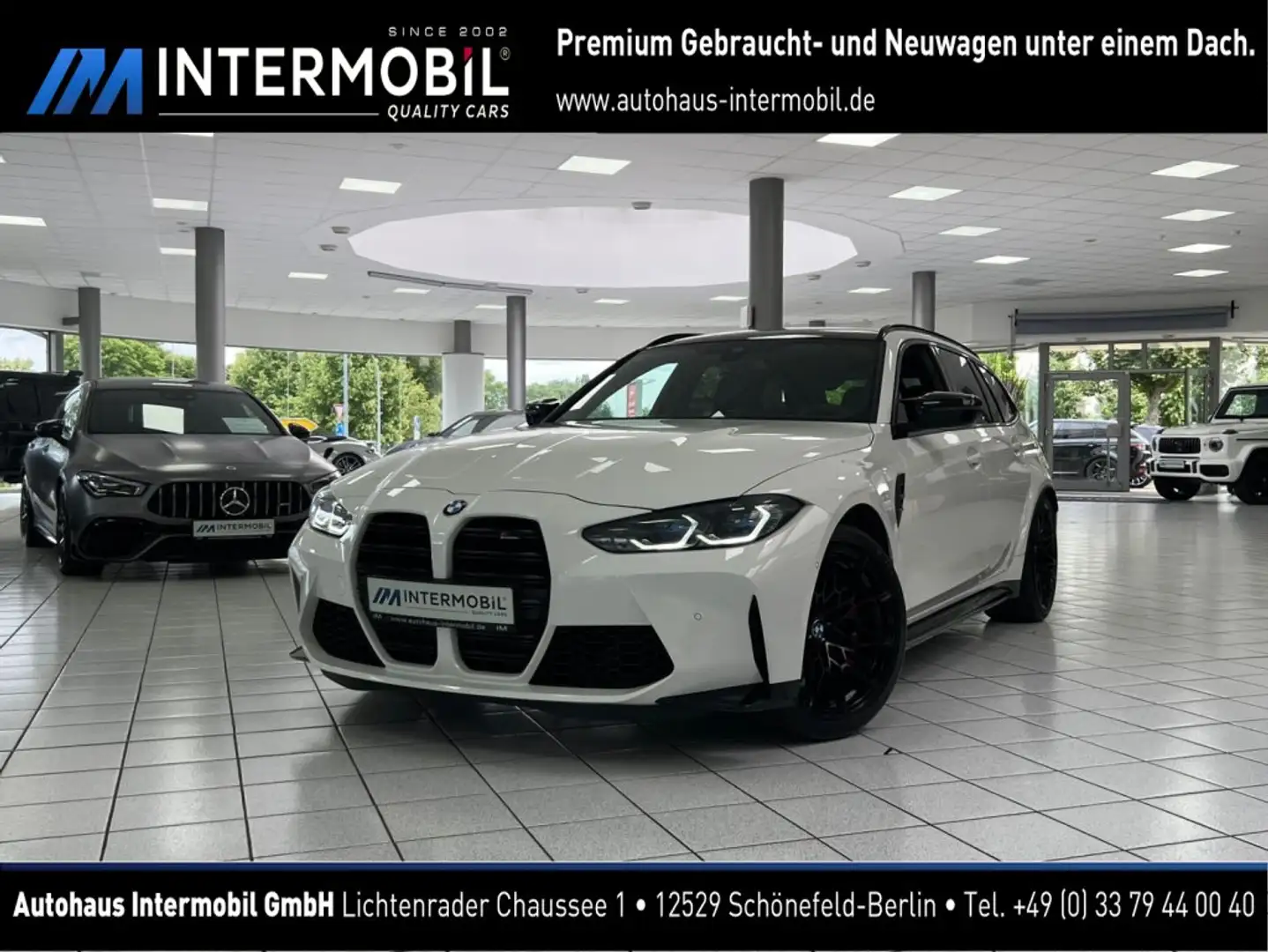 BMW M3 Competition Touring xDrive*LASER*H-K*MEMO*CAM Weiß - 1