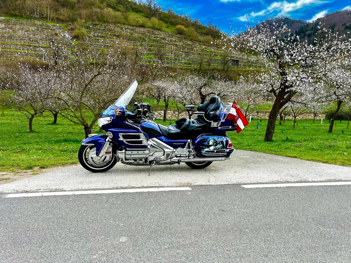 Honda Gold Wing SC47 1/1 Azul - 1