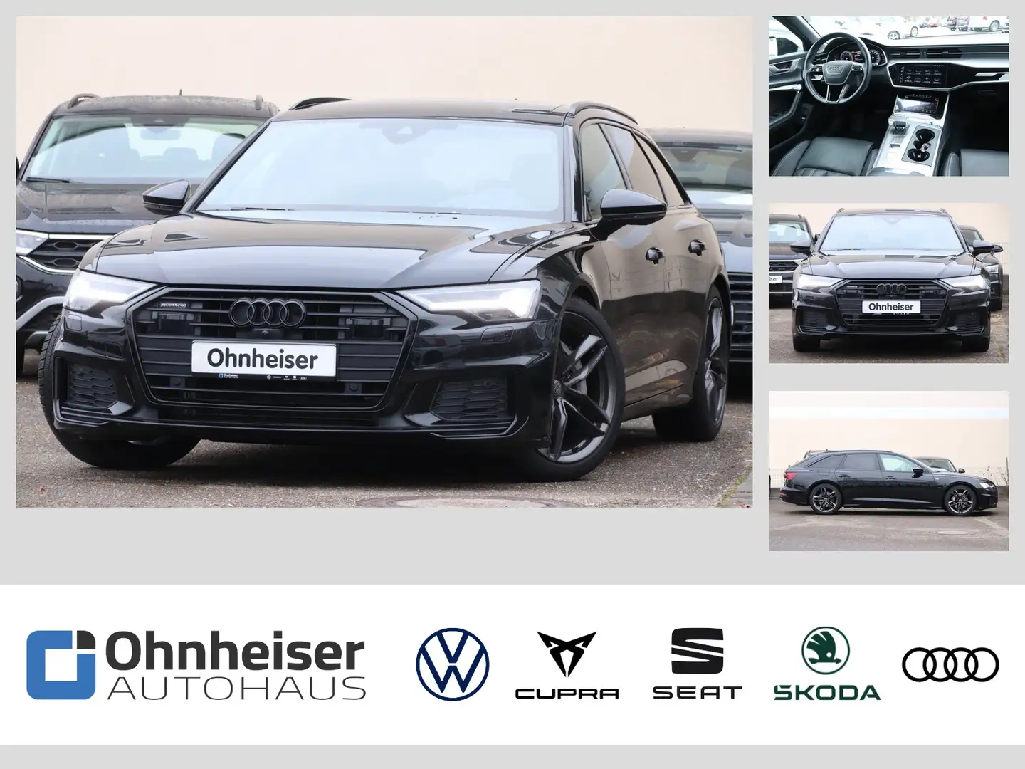 Audi A6 Avant 50 TDI S-Line quattro VOLL*BO*PANO*HuD N Schwarz - 1