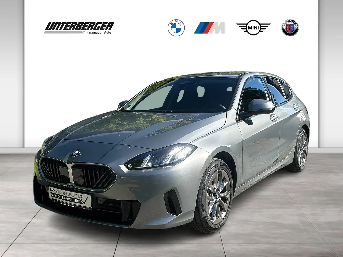 BMW 118 d Hatch DAB Parkassistent AHK Shz Szary - 1