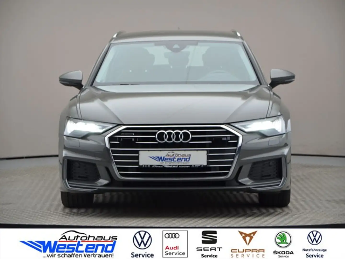 Audi A6 Avant design 45 TDI 180kW qu. S tr. HDMatrix Leder Grau - 1