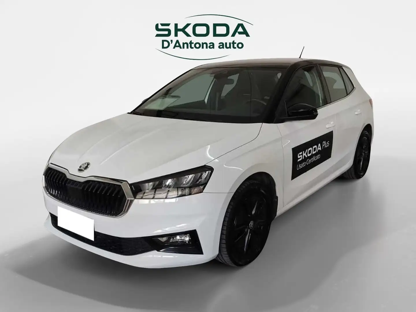Skoda Fabia 4ª serie 1.0 MPI EVO 80 CV Style Bianco - 1