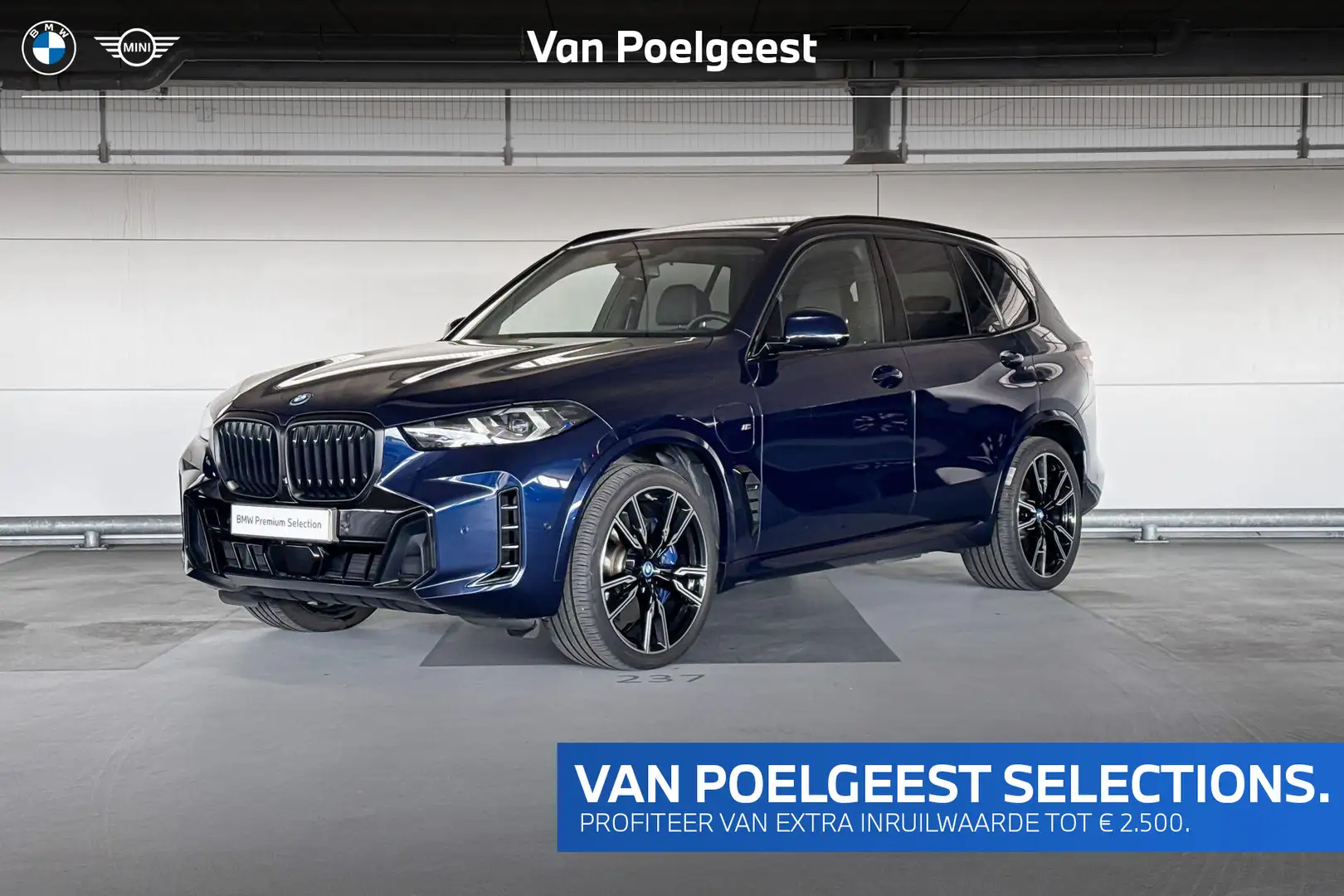 BMW X5 xDrive50e Launch Edition | Selections Blauw - 1