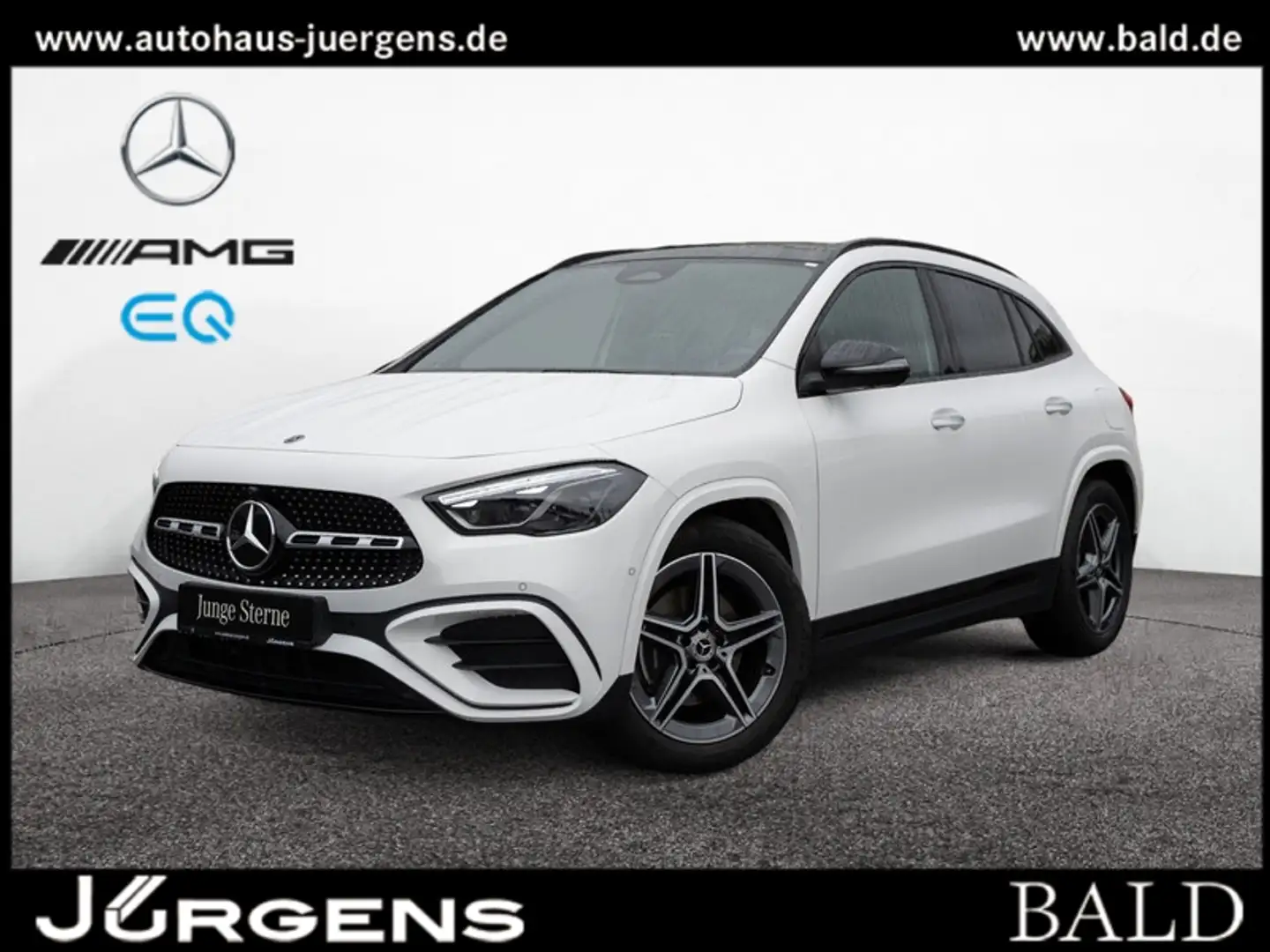 Mercedes-Benz GLA 220 4M AMG-Sport/MLB/Pano/Burm/Distr/Memo/19 Weiß - 1