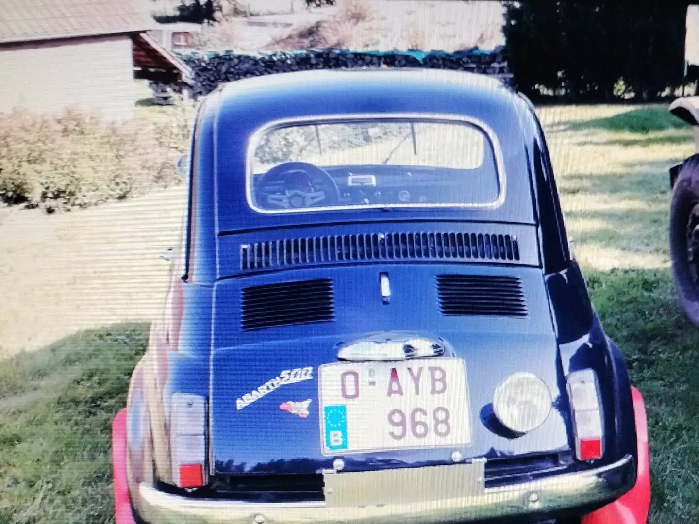 Fiat 500 Kék - 2