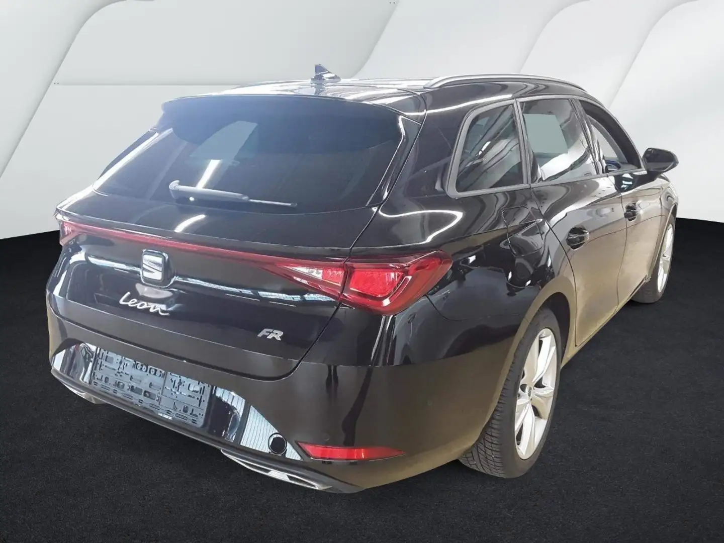 SEAT Leon Sportstourer FR 2.0 TDI DSG MATRIX+RKAM+GJR Klima Schwarz - 2