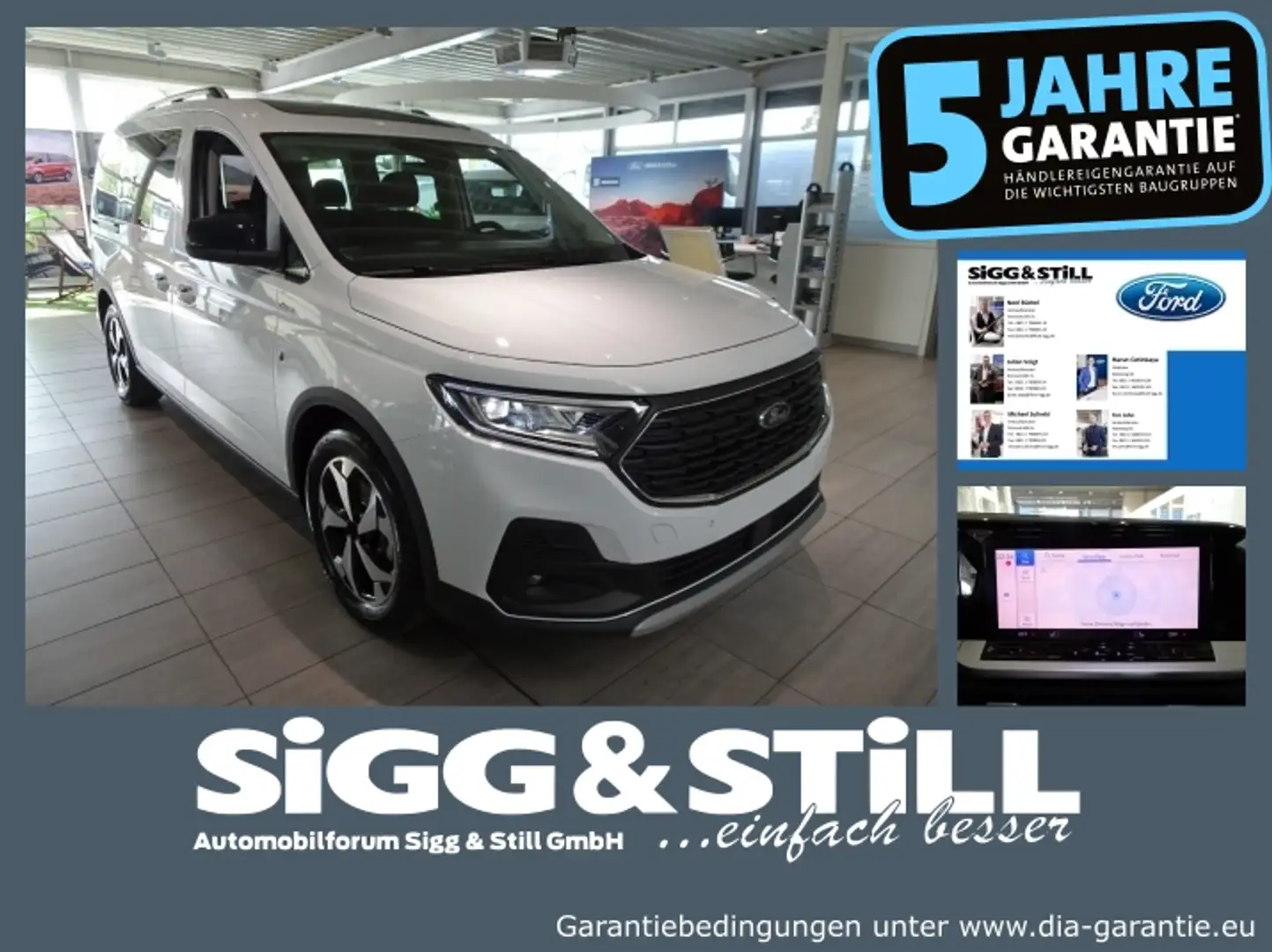 Ford Grand Tourneo Connect Active 1.5 L2 PHEV iACC*NAVI*CAM Grijs - 1