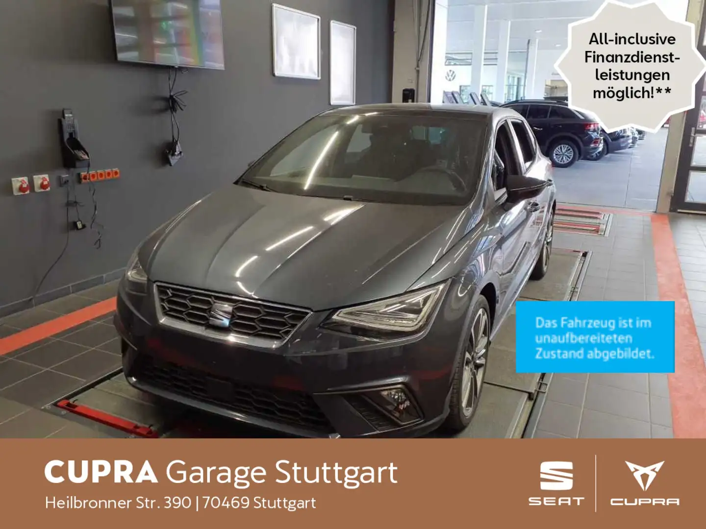SEAT Ibiza FR Pro Black Edition 1.5 TSI DSG Grau - 1