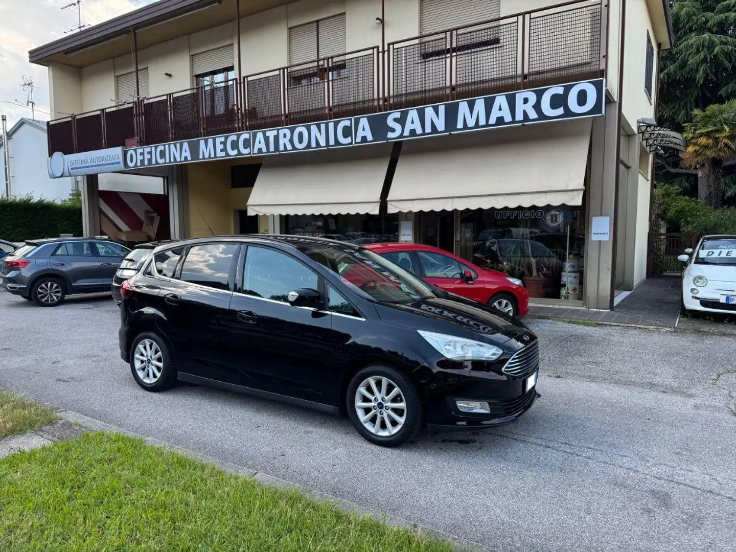 Ford C-Max 1.6/120CV GPL Titanium #1PROPRIETARIO Schwarz - 1