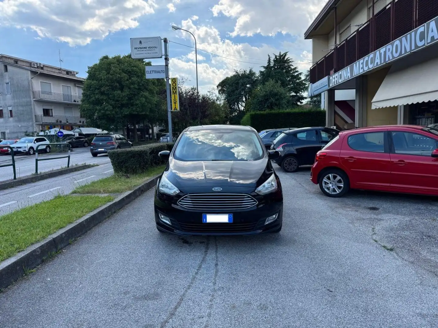 Ford C-Max 1.6/120CV GPL Titanium #1PROPRIETARIO Schwarz - 2