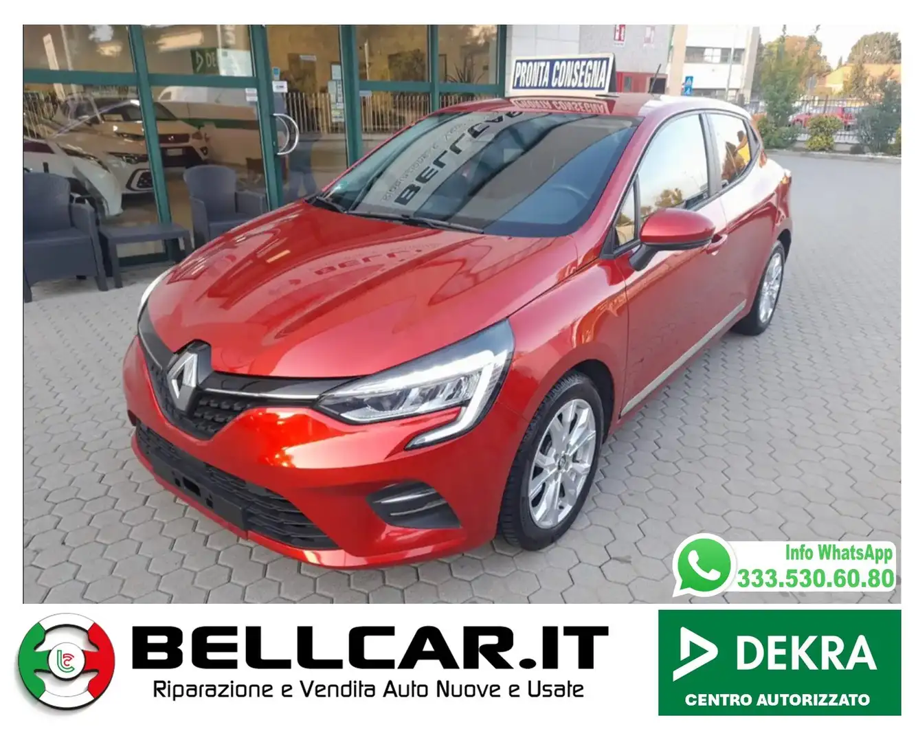 Renault Clio Clio 1.0 sce Business 75cv Rosso - 1