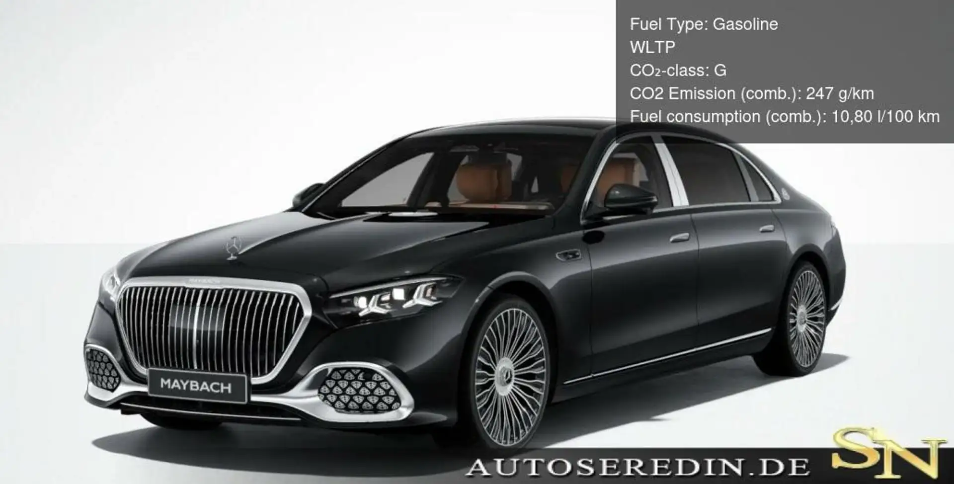 Maybach Sonstige Delivery 07/26! Maybach Brown+Full+Facelift Schwarz - 1