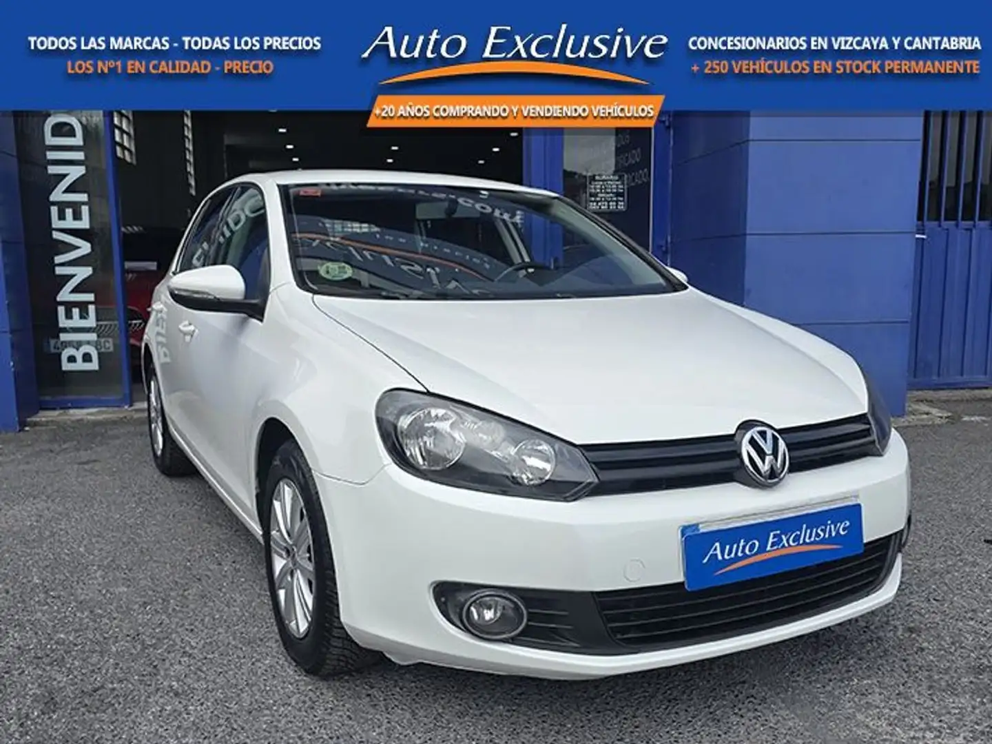 Volkswagen Golf 1.6TDI CR Bluemotion 105 Blanco - 1