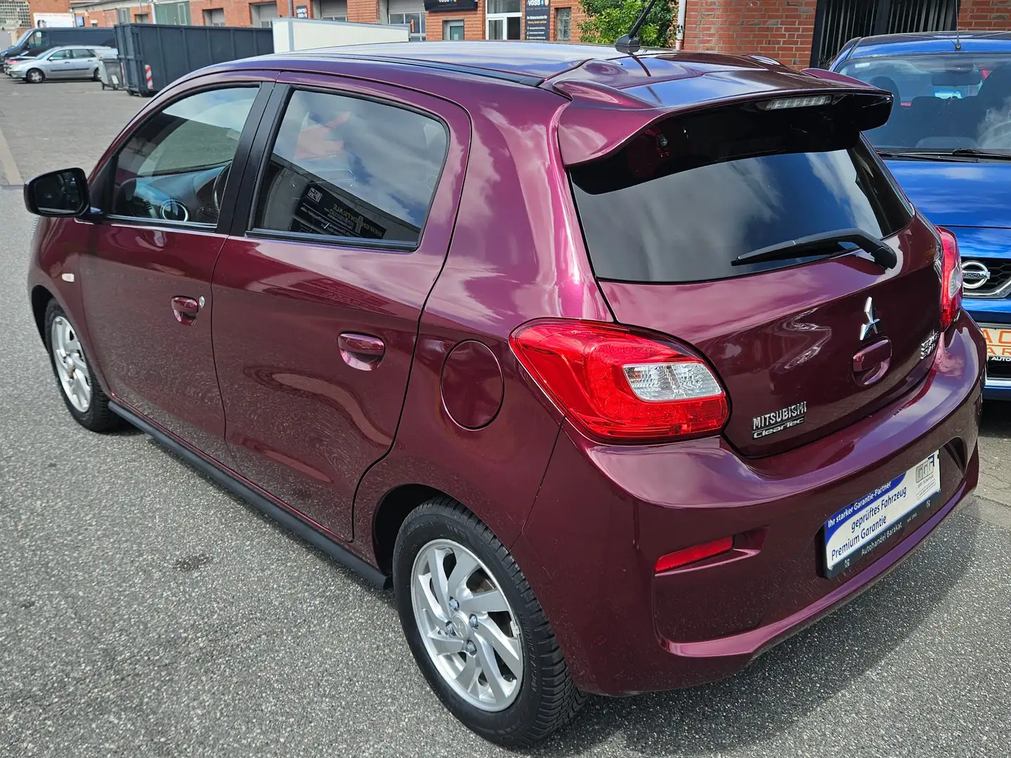 Mitsubishi Space Star Intro Edition+ NAVI -KLIMA-TÜV&AU NEU ALLW.REIF Rot - 2