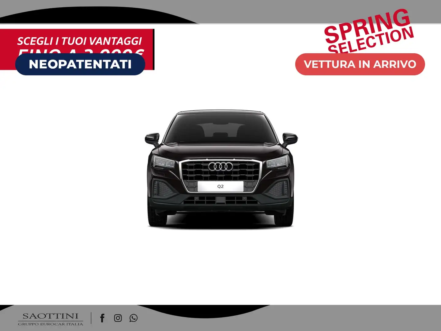 Audi Q2 30 2.0 TDI Admired S tronic Nero - 2