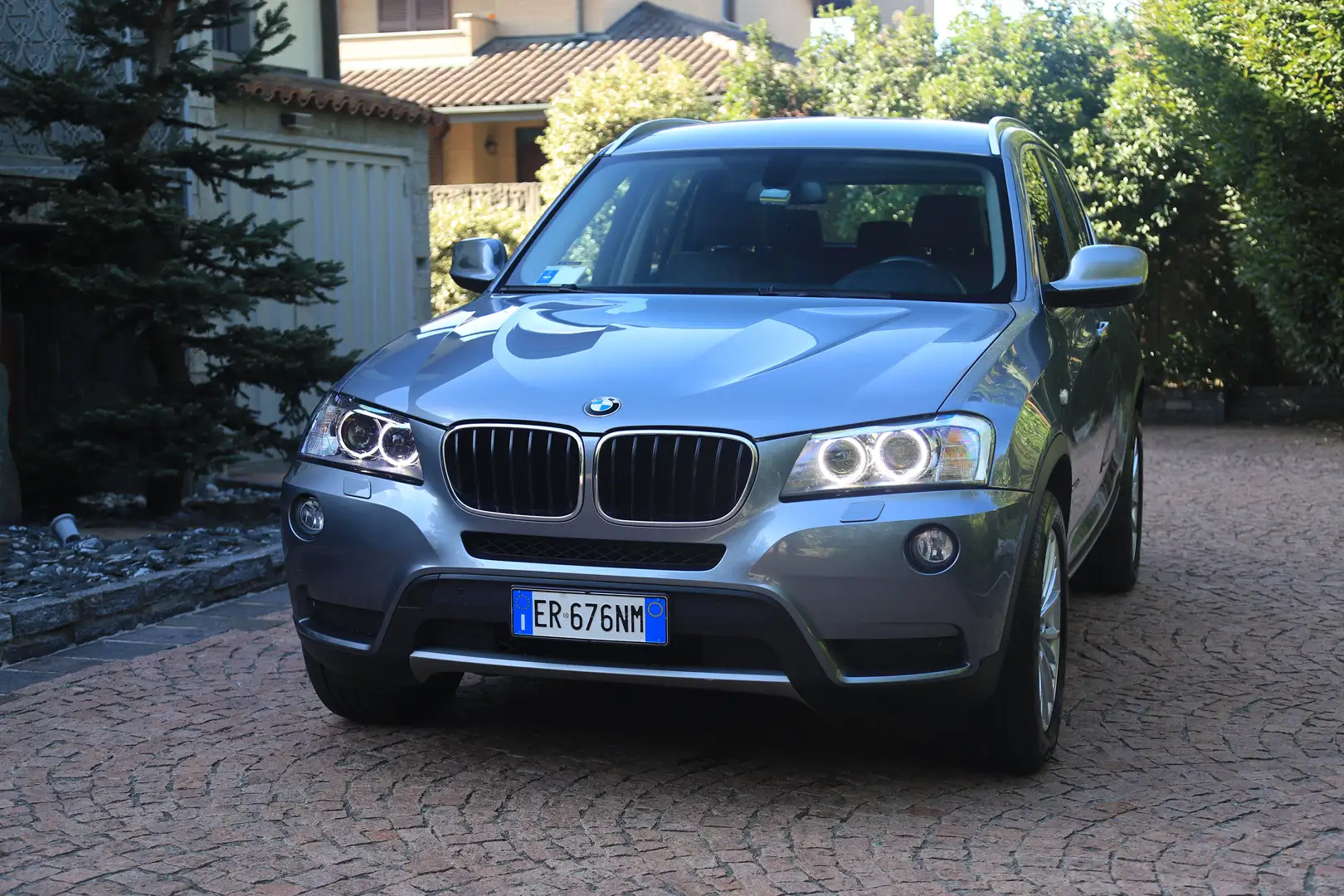BMW X3 X3 F25 2013 xDrive20d Futura NAVI PELLE AUTOMATICO Grigio - 2