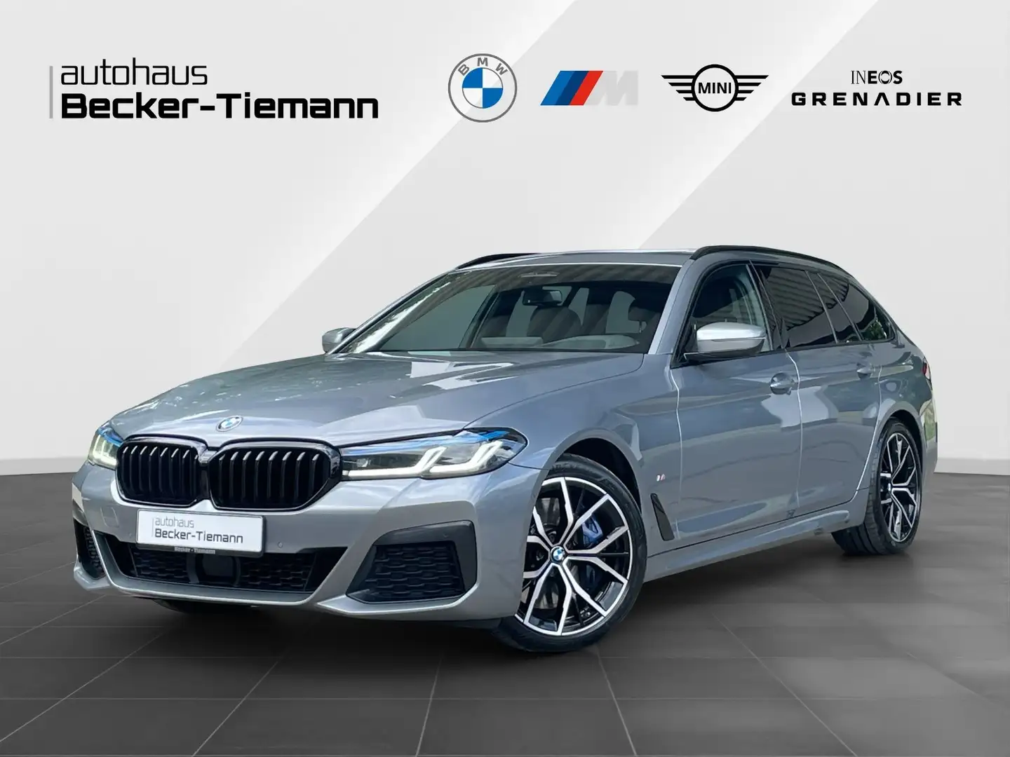 BMW 530 d xDrive Touring M Sport Pro | Laser | HuD | AHK | Gris - 1