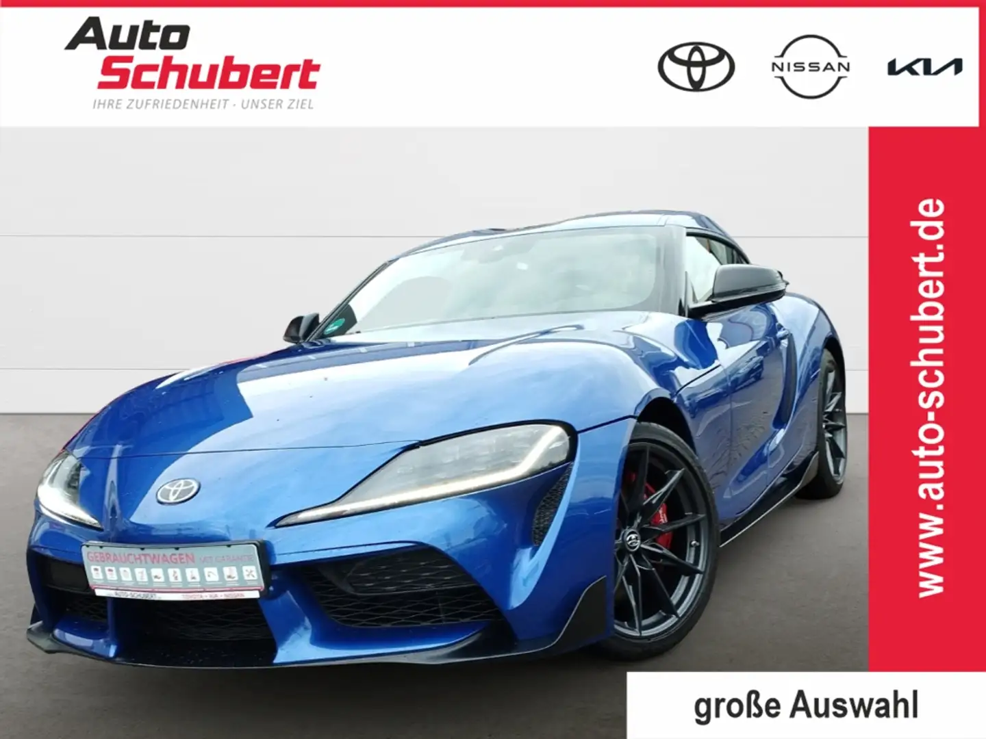 Toyota Supra Legend 3.0 GR HUD Navi Leder Memory Sitze Soundsys Blau - 1