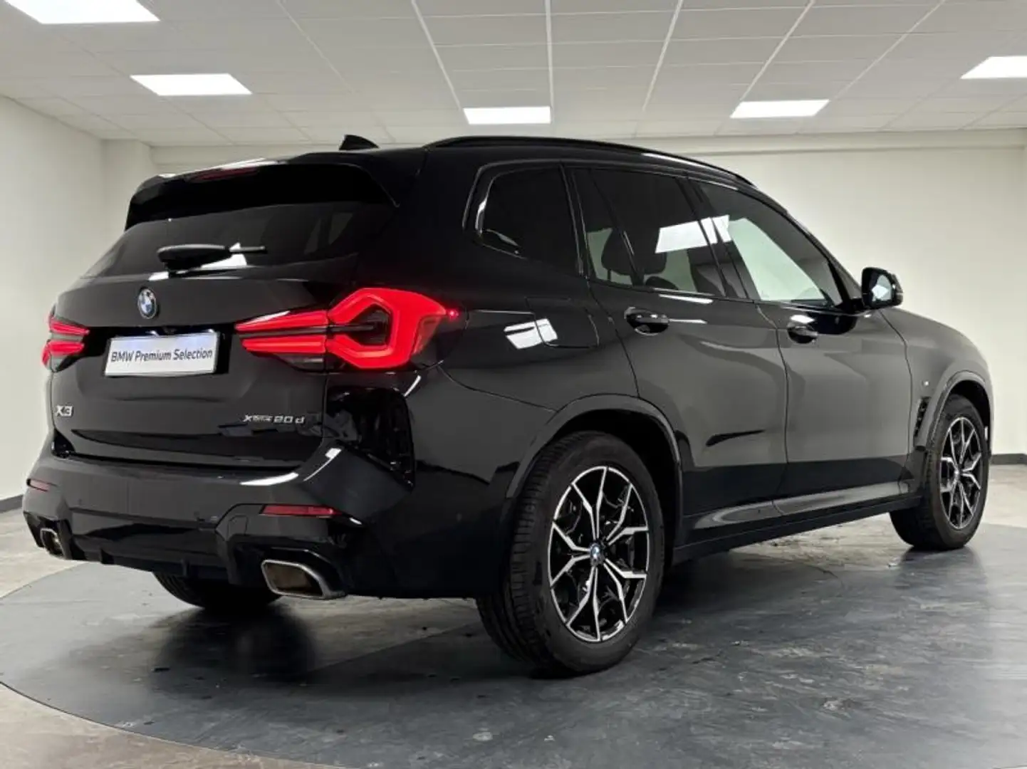 BMW X3 xDrive20d 190ch M Sport Чорний - 2