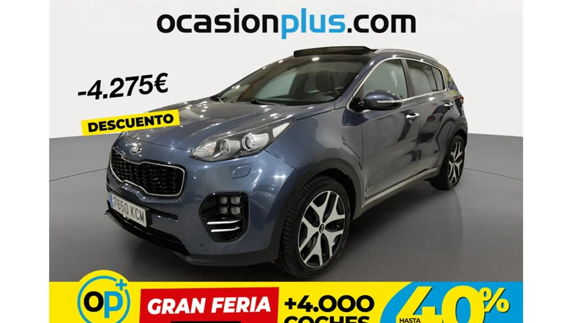 Kia Sportage 1.6 T-GDi GT Line 4x4 177 Azul - 1