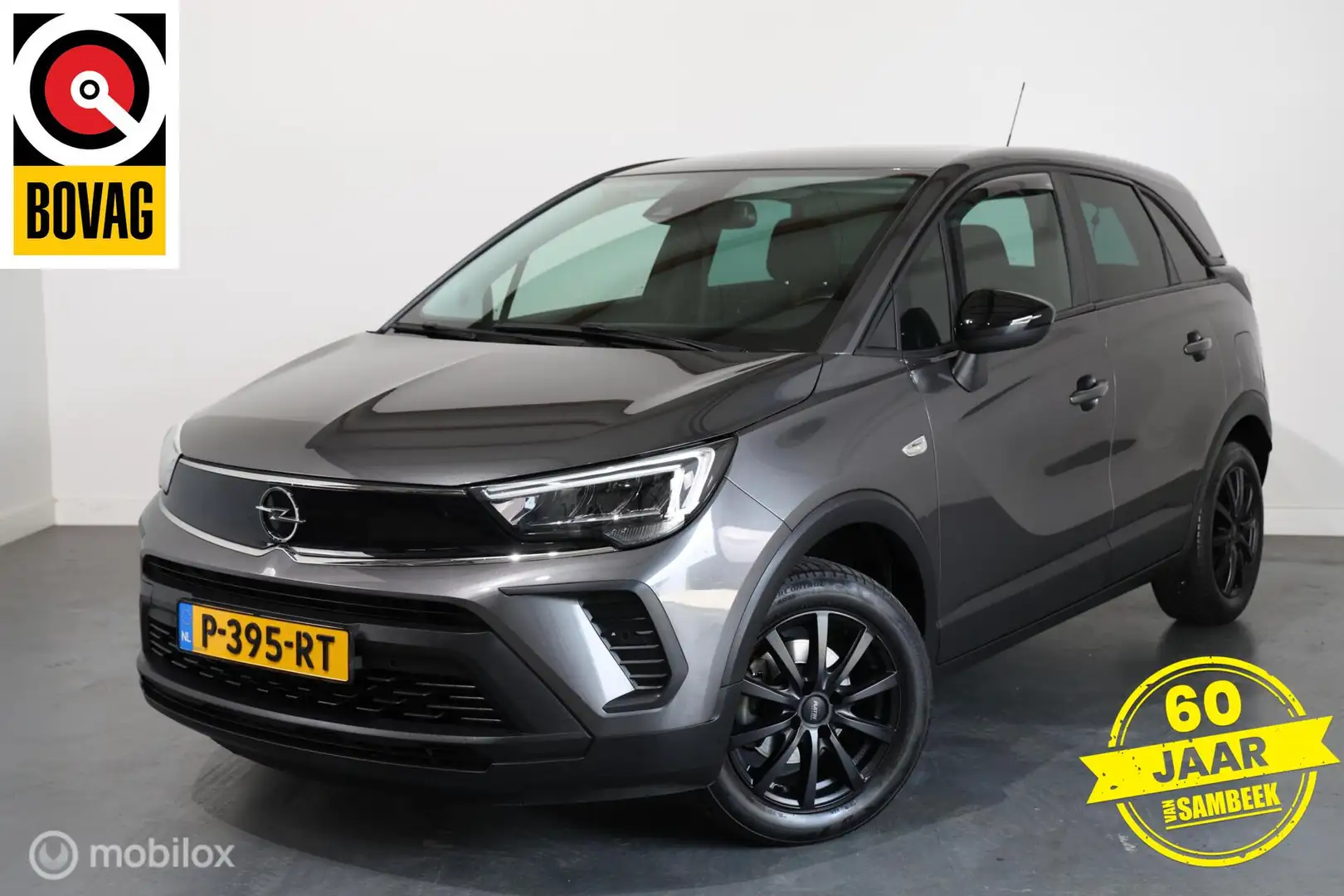 Opel Crossland 1.2 Turbo Elegance-AIRCO-STOELVERWARMING-130 PK Grijs - 2